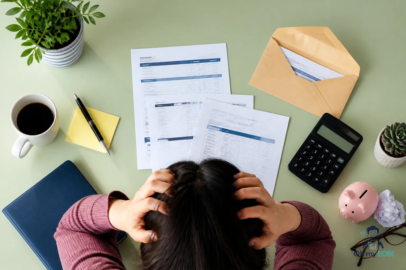 Illustration for How to read an EOB when insurance adjusted the charges